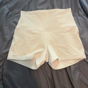DISCONTINUED Lululemon Bone colored biker shorts